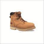 Timberland PitBoss 6” Steel Toe Safety Work Boots - Wheat Nubuck