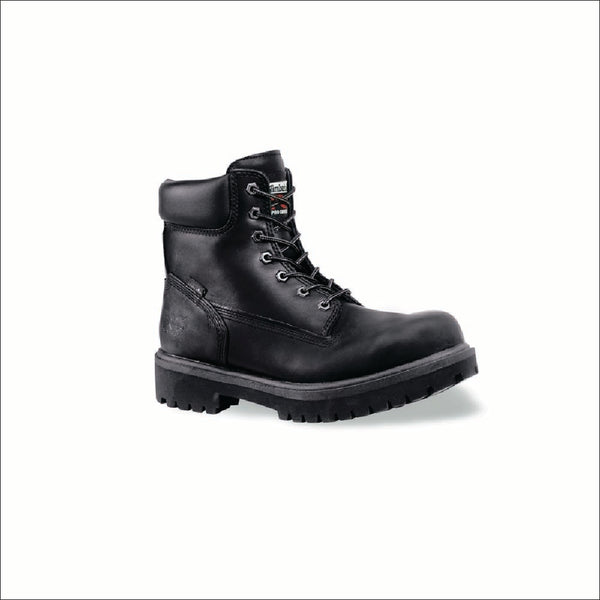 Timberland 6” Steel Toe Safety Waterproof Insulated Boots - Black