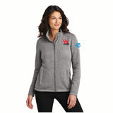 Ladies Sweater Fleece Full Zip