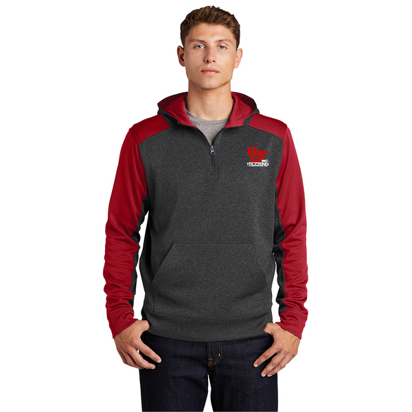 Men’s Sport-Tek Tech Fleece ¼ Zip Hooded Sweatshirt